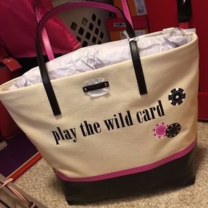 Kate Spade "Play The Wild Card Tote"
